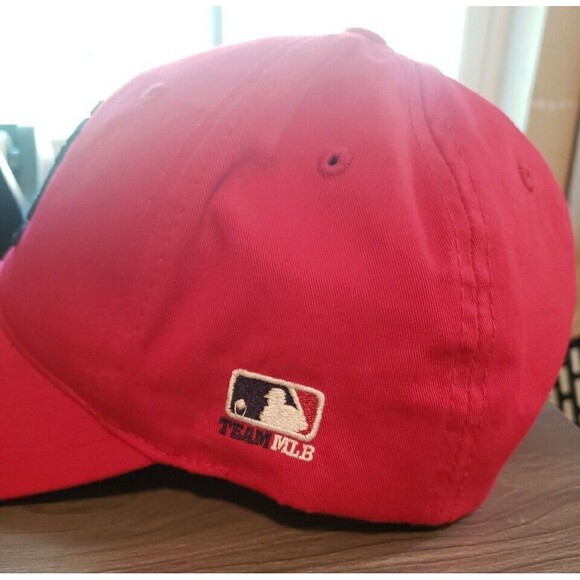 St Louis Cardinals Hat Cap Strap Back Mens MLB Baseball Outdoor Cap Red - Picture 2 of 7